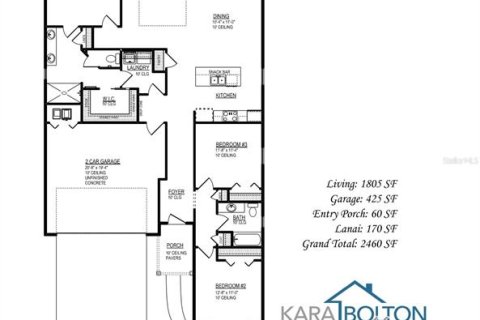 House in Newberry, Florida 3 bedrooms, 167.69 sq.m. № 2259487 - photo 3