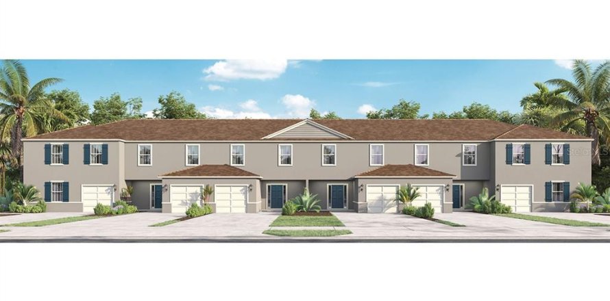 Townhouse in Edgewater, Florida 3 bedrooms, 170.94 sq.m. № 1883576