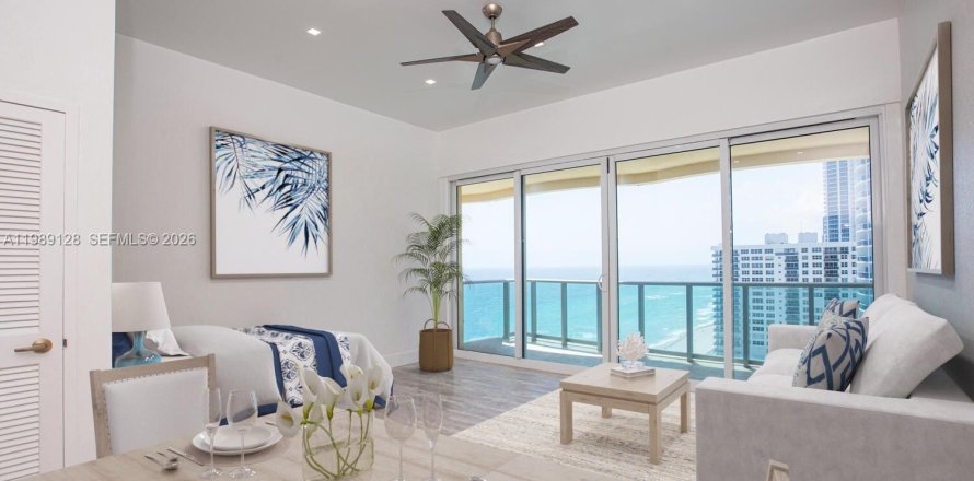 Condo à Hollywood, Floride, 1 chambre  № 2051474