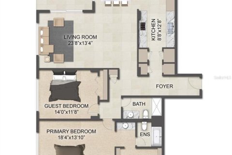 Condo in Longboat Key, Florida, 2 bedrooms № 2291002 - photo 27