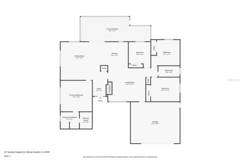 Casa en venta en Winter Garden, Florida, 4 dormitorios, 182.09 m2 № 2396494 - foto 24