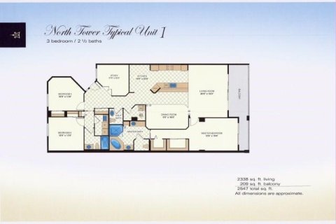 Condominio en venta en Hutchinson Island South, Florida, 3 dormitorios, 215.81 m2 № 936812 - foto 1