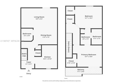 Купить таунхаус в Флорида-Сити, Флорида 2 спальни, 105.91м2, № 2048787 - фото 22