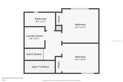 Adosado en alquiler en Orlando, Florida, 3 dormitorios, 137.87 m2 № 1648473 - foto 3