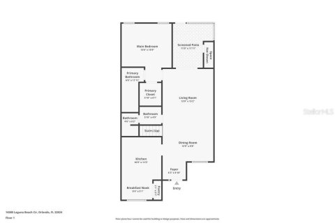 Adosado en alquiler en Orlando, Florida, 3 dormitorios, 137.87 m2 № 1648473 - foto 2