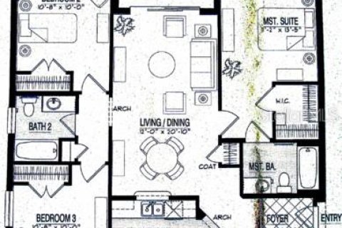 Copropriété à louer à Altamonte Springs, Floride: 3 chambres, 112.23 m2 № 2111745 - photo 11