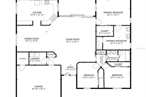 House in Hudson, Florida 3 bedrooms, 174.38 sq.m. № 2198480 - photo 6