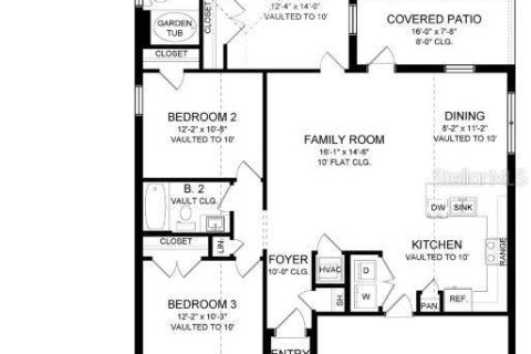 House in Spring Hill, Florida 3 bedrooms, 127.09 sq.m. № 1688384 - photo 2
