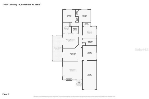 House in Riverview, Florida 4 bedrooms, 128.58 sq.m. № 2389137 - photo 2