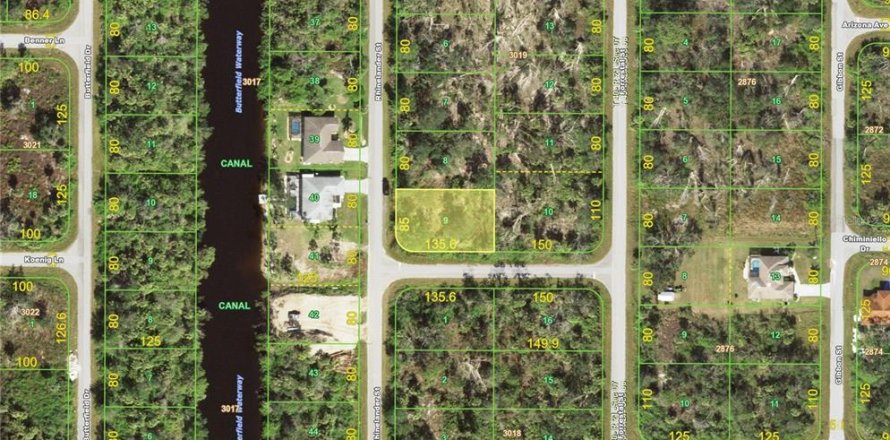 Terrain à Port Charlotte, Floride № 2239916