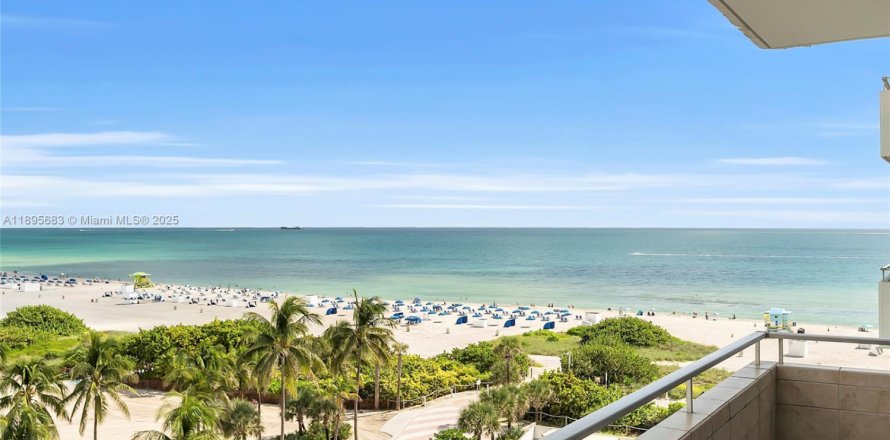 Кондоминиум с 1 спальней в Майами-Бич, Флорида № 1947768