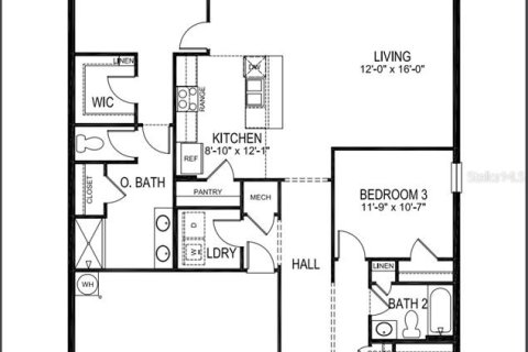 Casa en venta en Parrish, Florida, 3 dormitorios, 155.33 m2 № 1828639 - foto 30