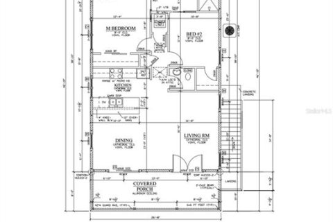House in Homosassa, Florida 2 bedrooms, 96.25 sq.m. № 1774765 - photo 22