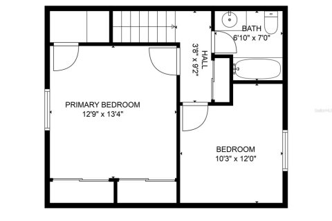 Adosado en alquiler en Edgewater, Florida, 2 dormitorios, 92.44 m2 № 1820861 - foto 12