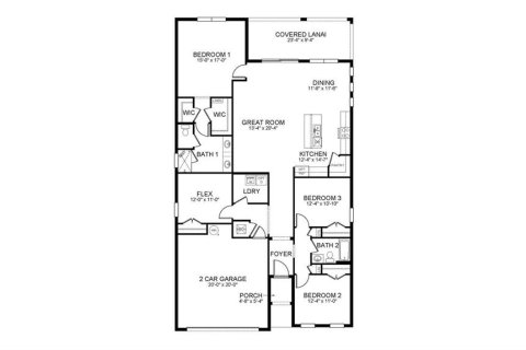 House in Lakewood Ranch, Florida 4 bedrooms, 188.96 sq.m. № 1572047 - photo 12
