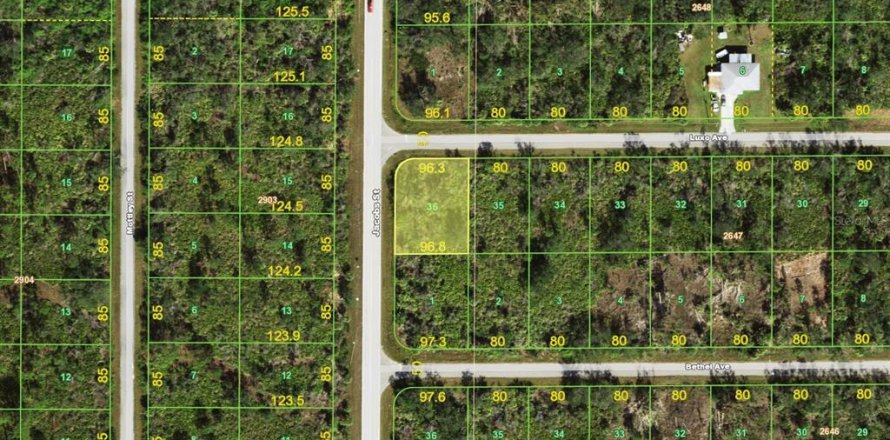 Land in Port Charlotte, Florida № 2161097