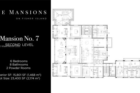 Casa en venta en Miami Beach, Florida, 8 dormitorios, 1467.95 m2 № 2027664 - foto 19