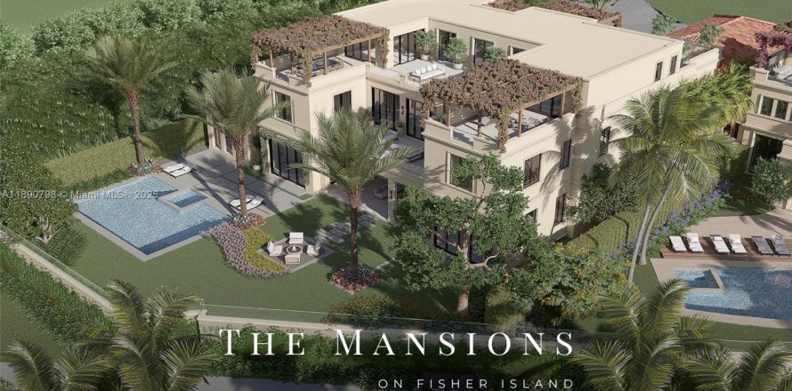 Casa en Miami Beach, Florida 8 dormitorios, 1467.95 m2 № 2027664