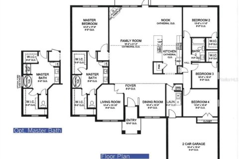 House in North Port, Florida 4 bedrooms, 237.55 sq.m. № 2133087 - photo 1