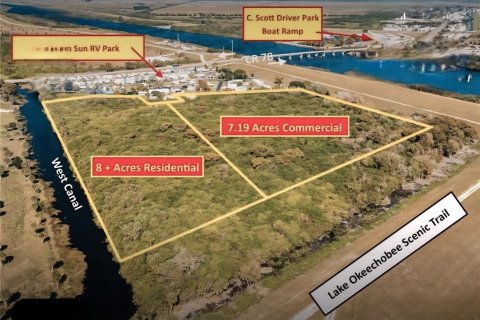 Terreno en venta en Okeechobee, Florida № 1690878 - foto 3