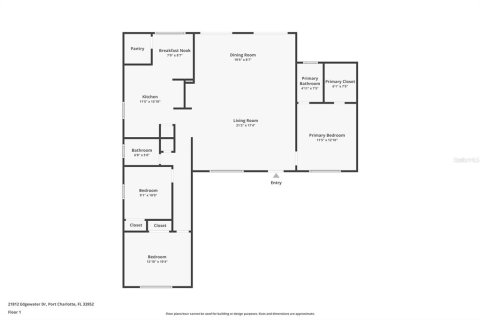 Casa en venta en Port Charlotte, Florida, 3 dormitorios, 137.96 m2 № 1899184 - foto 3