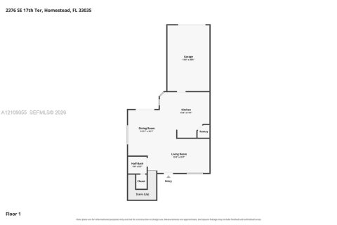 Купить таунхаус в Хомстед, Флорида 3 спальни, 166.3м2, № 2422896 - фото 28