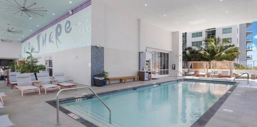 Condo in Miami, Florida, 1 bedroom № 1096438