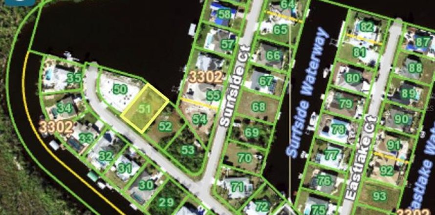 Terreno en Port Charlotte, Florida № 1915676