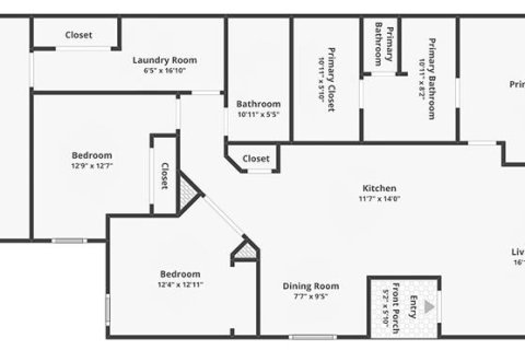 House in Venice, Florida 3 bedrooms, 144 sq.m. № 1781415 - photo 25
