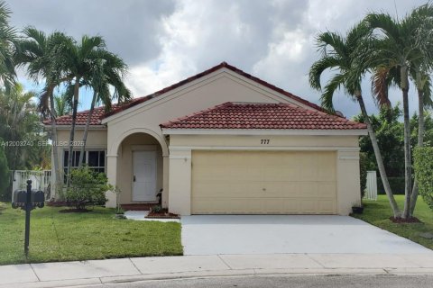 Villa ou maison à Weston, Floride 3 chambres, 141.4 m2 № 2069706
