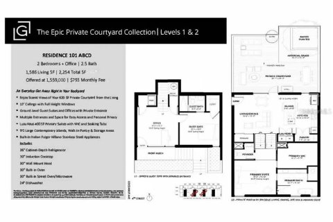 Condominio en venta en Sarasota, Florida, 2 dormitorios, 147.34 m2 № 1557561 - foto 8