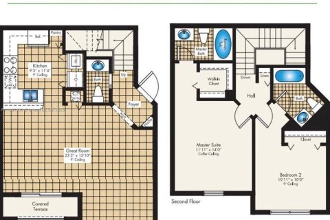 Condo in Doral, Florida, 2 bedrooms  № 1944730 - photo 13