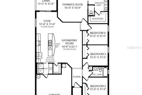 Villa ou maison à vendre à Davenport, Floride: 4 chambres, 159.33 m2 № 2433305 - photo 2