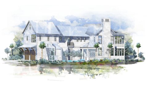 House in Santa Rosa Beach, Florida 4 bedrooms, 385.27 sq.m. № 560593 - photo 1