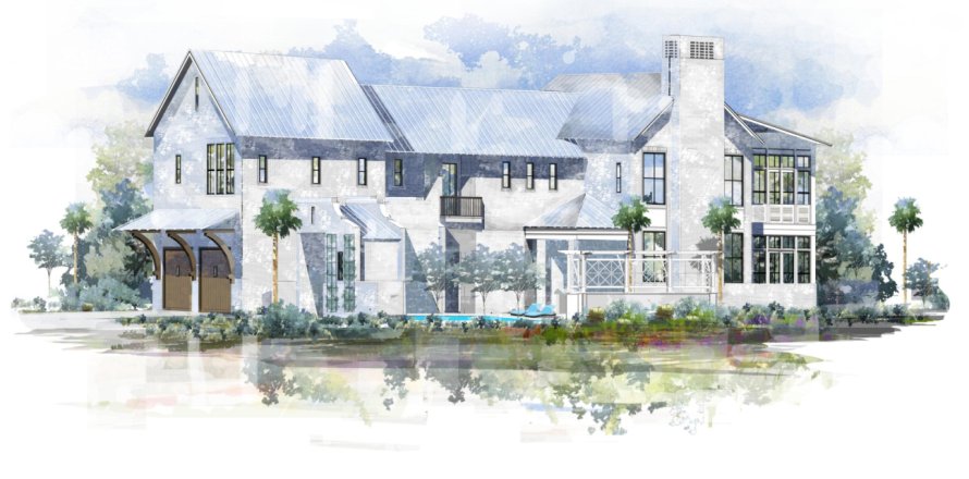 House in Santa Rosa Beach, Florida 4 bedrooms, 385.27 sq.m. № 560593