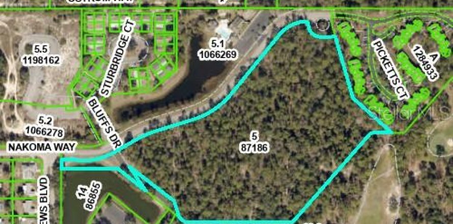 Land in Weeki Wachee, Florida № 1535241