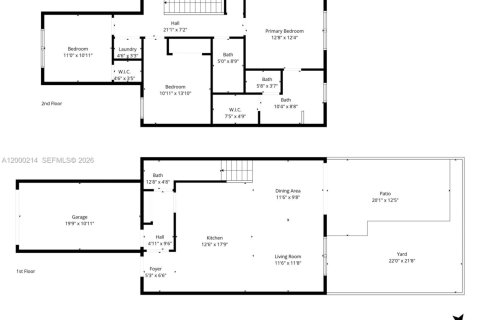 Снять в аренду таунхаус в Дирфилд-Бич, Флорида 3 спальни, 134.62м2, № 2065750 - фото 8