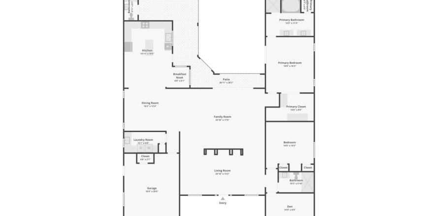 Casa en Kenneth City, Florida 3 dormitorios, 236.9 m2 № 1528384