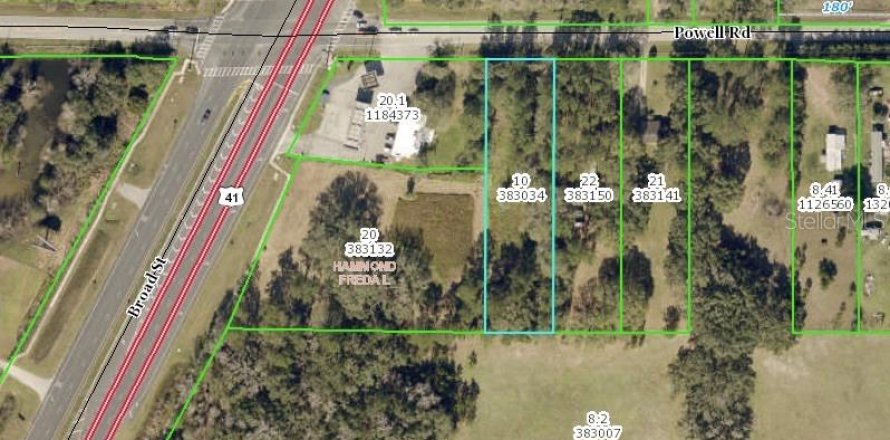 Land in Brooksville, Florida № 1717415