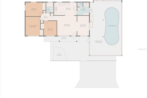 Villa ou maison à vendre à Saint Petersburg, Floride: 3 chambres, 106.84 m2 № 2408270 - photo 6