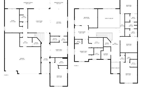 House in Land O' Lakes, Florida 5 bedrooms, 396.88 sq.m. № 1786103 - photo 4