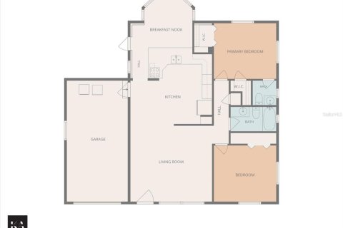 Купить виллу или дом в Порт-Оранж, Флорида 4 комнаты, 107.4м2, № 2152215 - фото 22
