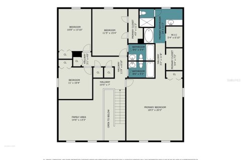 House in Winter Haven, Florida 4 bedrooms, 280.56 sq.m. № 2419120 - photo 30