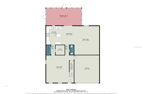 House in Winter Haven, Florida 4 bedrooms, 280.56 sq.m. № 2419120 - photo 27