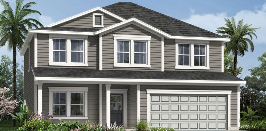 House in WELLS CREEK in Jacksonville, Florida 4 bedrooms, 231.33 sq.m. № 772169