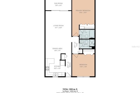 Copropriété à vendre à Daytona Beach, Floride: 2 chambres, 98.1 m2 № 2201833 - photo 5