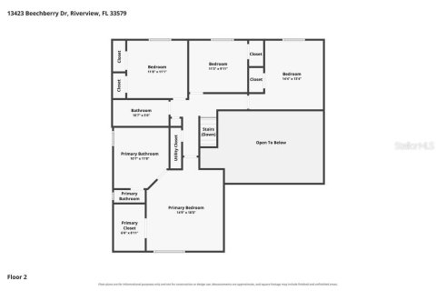 House in Riverview, Florida 4 bedrooms, 215.72 sq.m. № 2423718 - photo 3