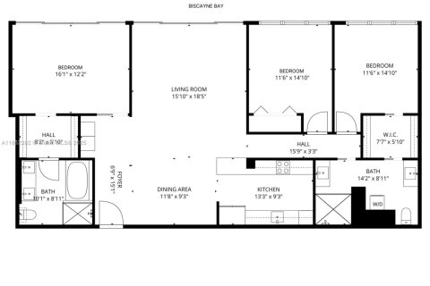 Condo in Miami, Florida, 3 bedrooms  № 1920277 - photo 23