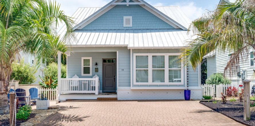 House in Inlet Beach, Florida 3 bedrooms, 170.1 sq.m. № 589943