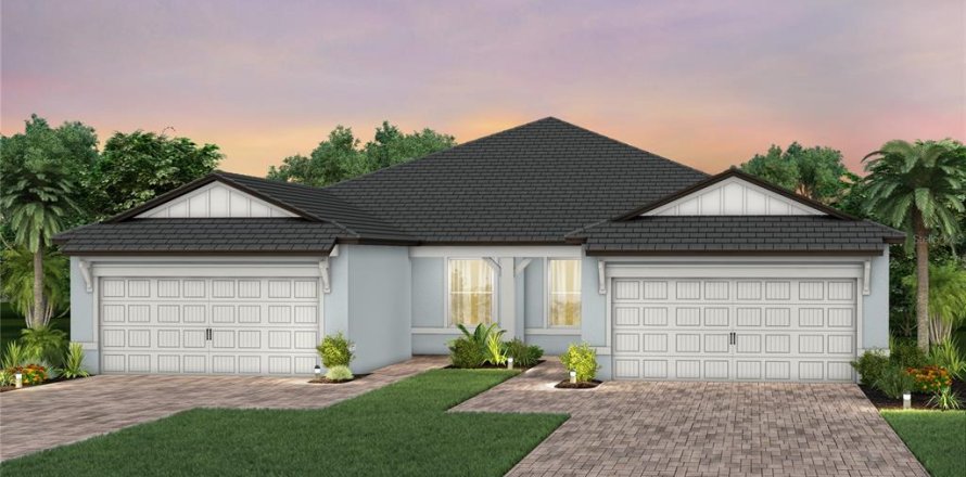 Duplex in Parrish, Florida 2 bedrooms, 146.69 sq.m. № 2117048